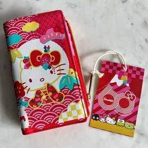Sanrio Loungefly Hello Kitty 60th Anniversary Flap Wallet